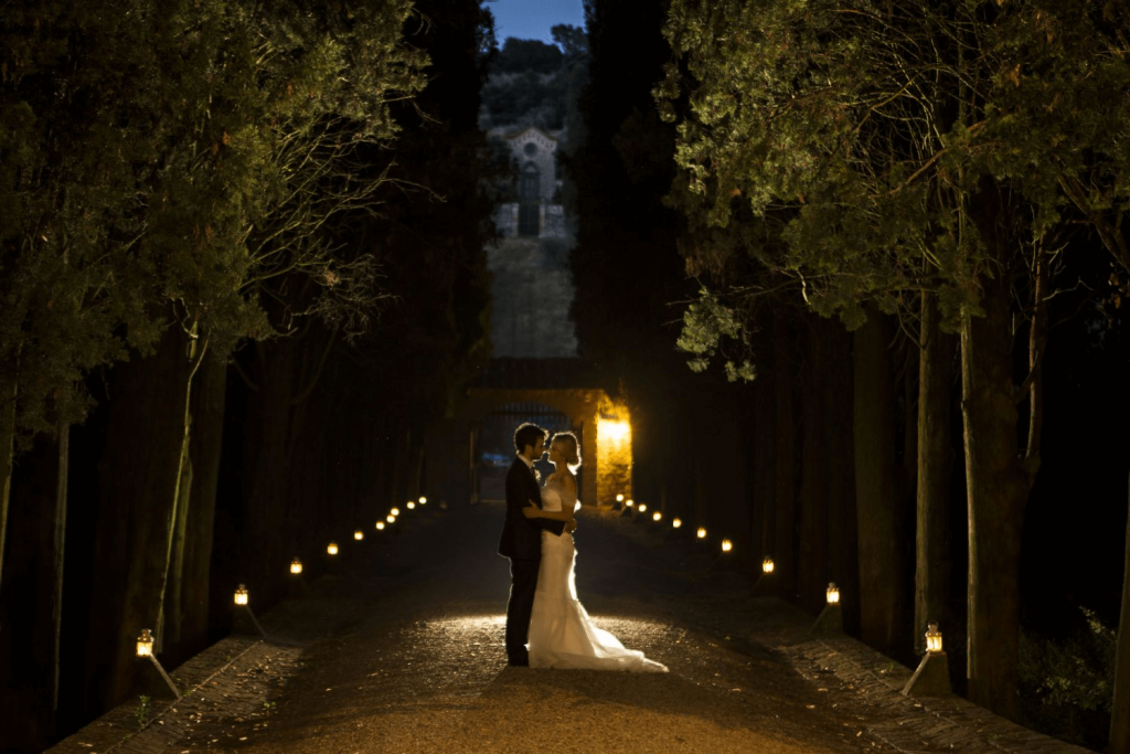 Italian castle wedding venue castel Odelaschi