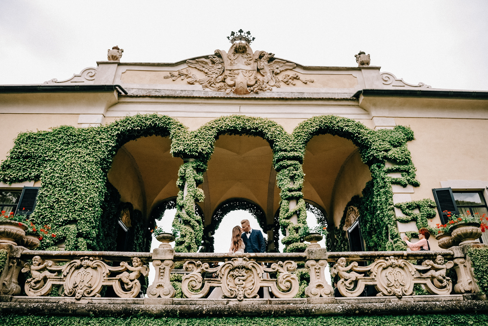Villa Del Balbianello wedding ceremony by Arch features